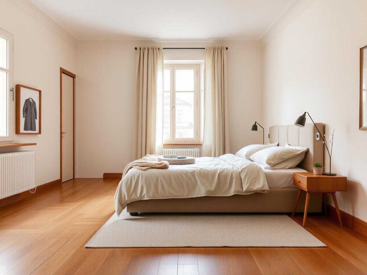 Familienwohnung Zürich — Schlafzimmer