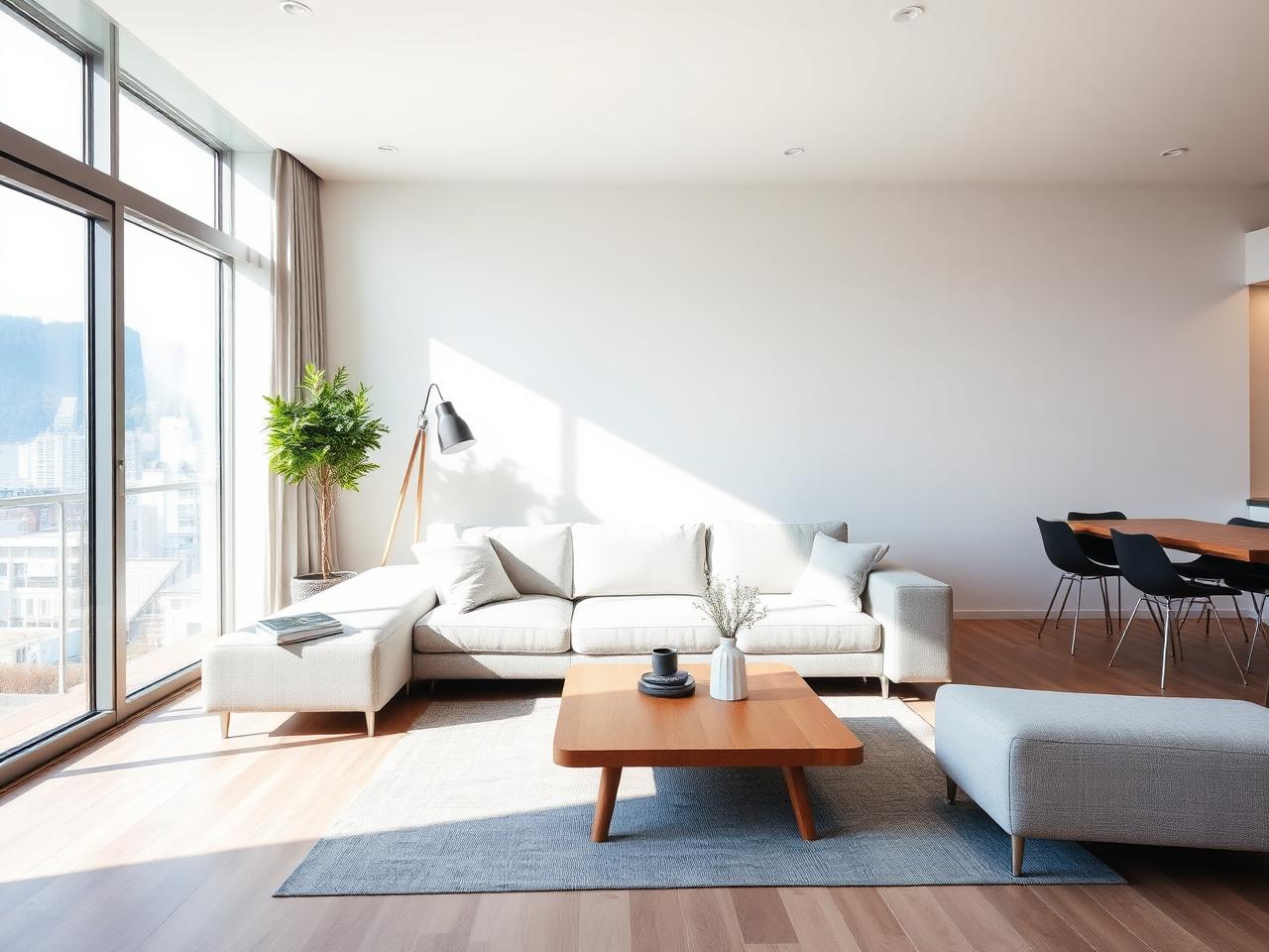 Business Wohnung Zug — Wohnbereich
