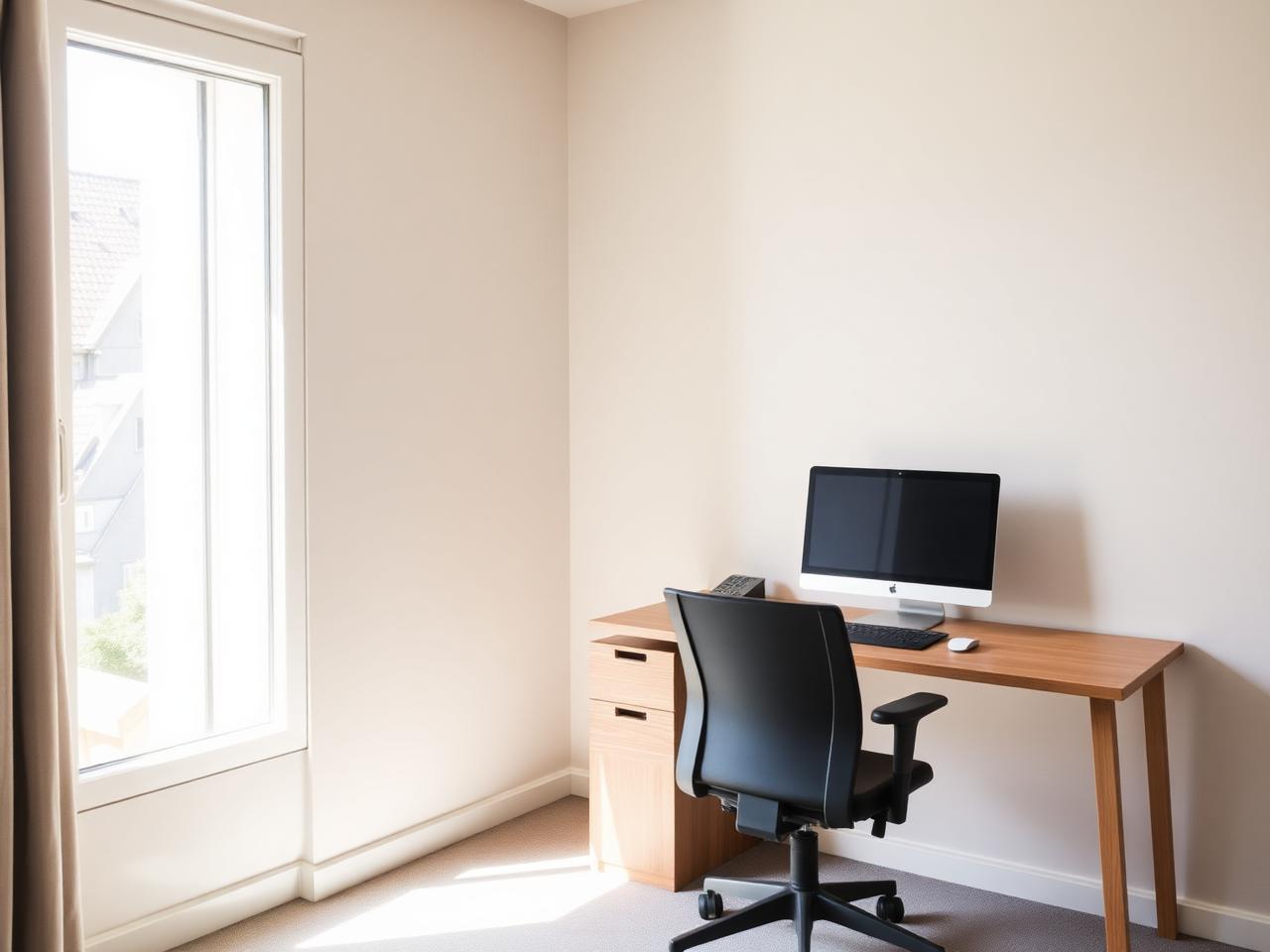 Business Wohnung Zug — Arbeitsecke