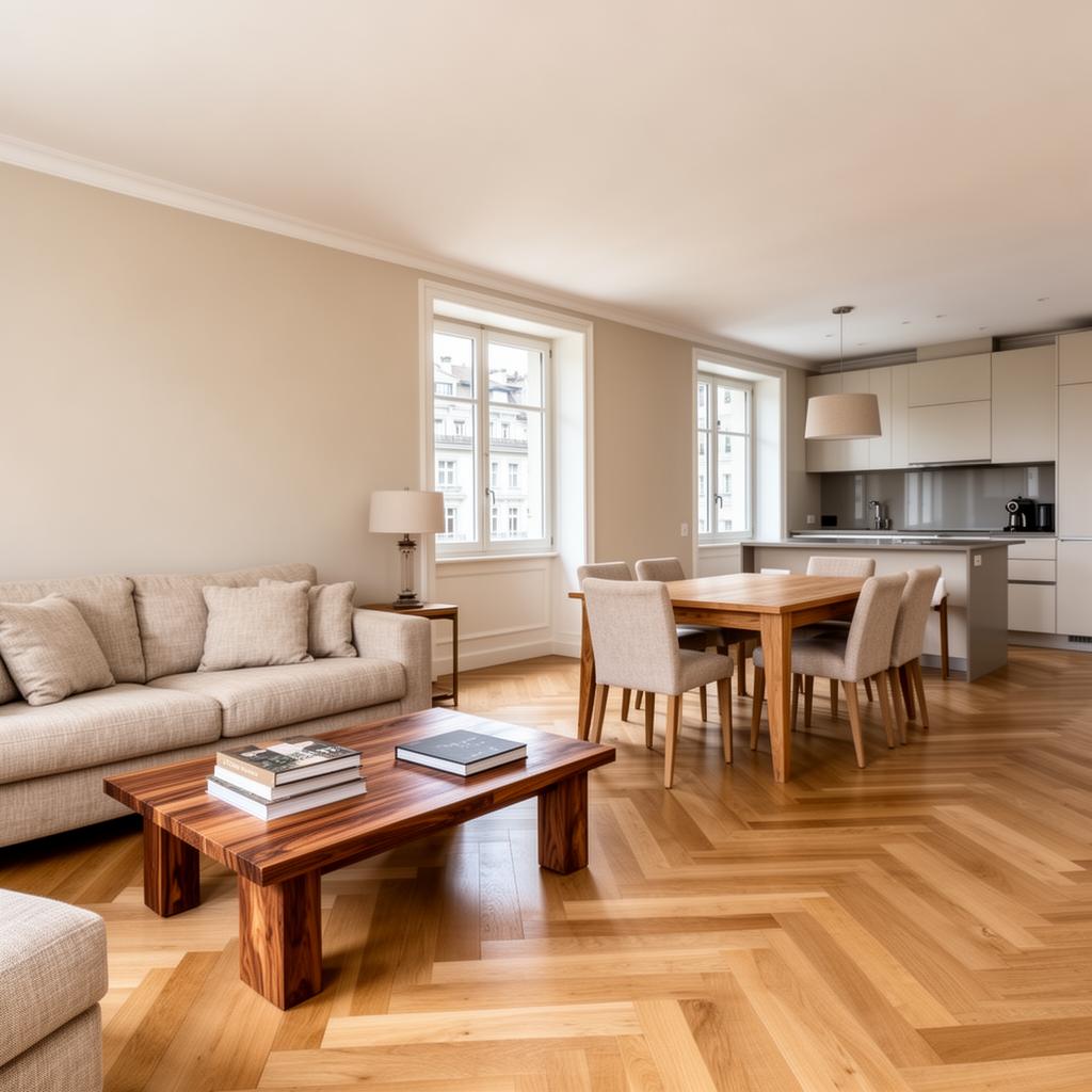 Gesamtansicht des City Apartments in Zürich